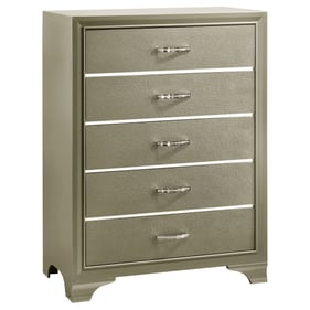 Coaster Furniture Beaumont Champagne 5 Drawers Chest