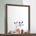 Brandon Framed Dresser Mirror Medium Warm Brown