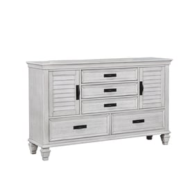 Coaster Furniture Franco Antique White 5 Drawers Dresser