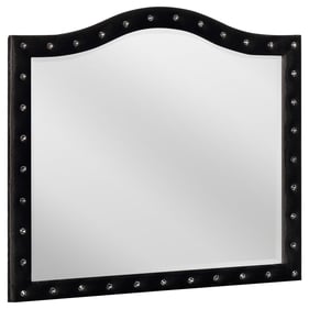 Coaster Furniture Deanna Black Velvet Mirror