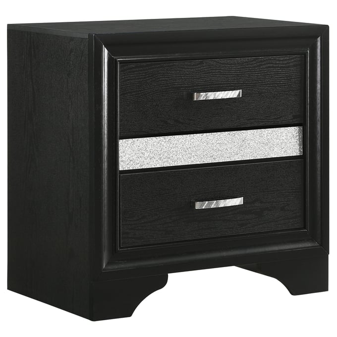 Coaster Furniture Miranda Black Nightstand CST-206362