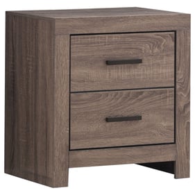 Coaster Furniture Brantford Barrel Oak Nightstand