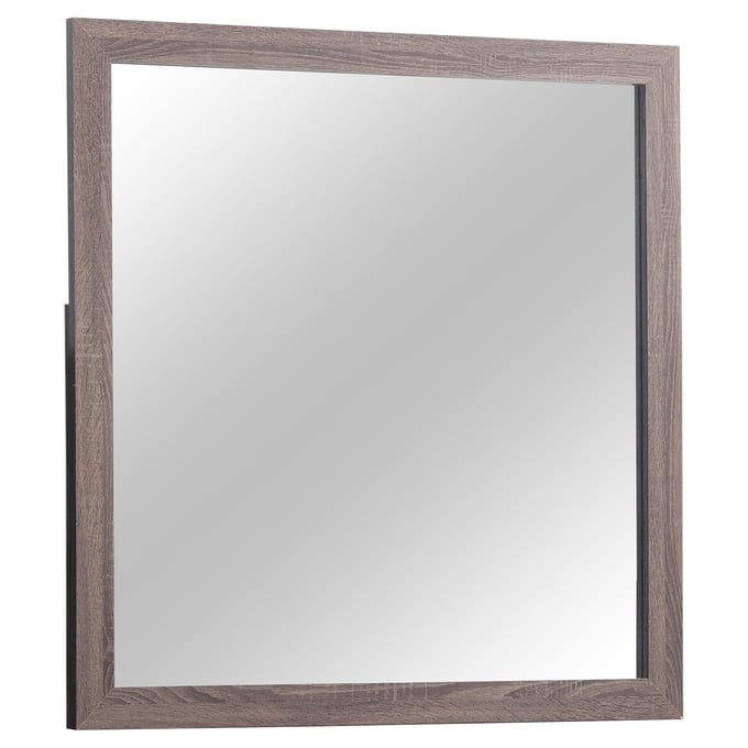 Coaster Furniture Brantford Barrel Oak Mirror CST-207044