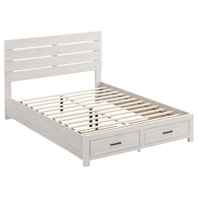 Coaster Furniture Brantford Coastal White King Storage Bed