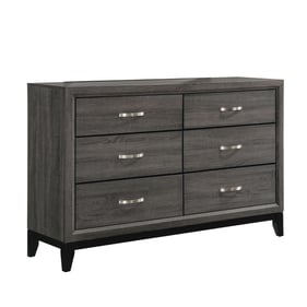 Coaster Furniture Watson Grey Oak Black Dresser