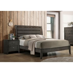 Coaster Furniture Serenity Mod Grey 2pc Bedroom Set With Queen Bed