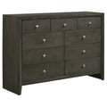 Serenity 9-drawer Dresser Mod Grey