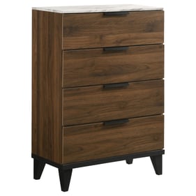 Coaster Furniture Mays Walnut 4 Drawers Chest