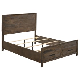 Coaster Furniture Woodmont Rustic Golden Brown King Bed