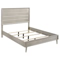 Ramon Queen Panel Bed Metallic Sterling