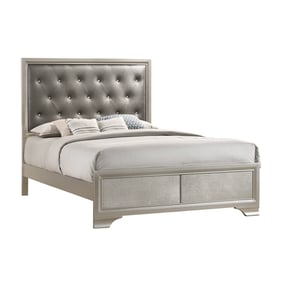 Coaster Furniture Salford Metallic Sterling King Panel Bed