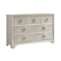 Salford 7-drawer Dresser Metallic Sterling