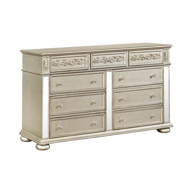 Coaster Furniture Heidi Metallic Platinum Dresser CST-222733