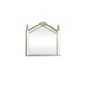 Heidi Arched Dresser Mirror Metallic Platinum