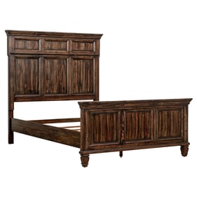 Coaster Furniture Avenue Weathered Burnished Brown Queen Bed