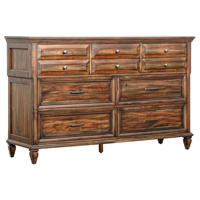 Coaster Furniture Avenue Weathered Burnished Brown Dresser CST-223033