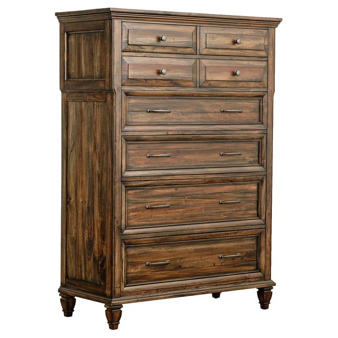 Coaster Furniture Avenue Weathered Burnished Brown Chest CST-223035