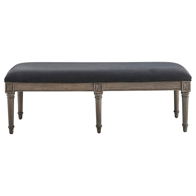 Coaster Furniture Alderwood Charcoal Grey Bench CST-223126