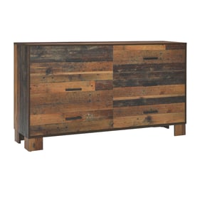 Coaster Furniture Sidney Rustic Pine Dresser