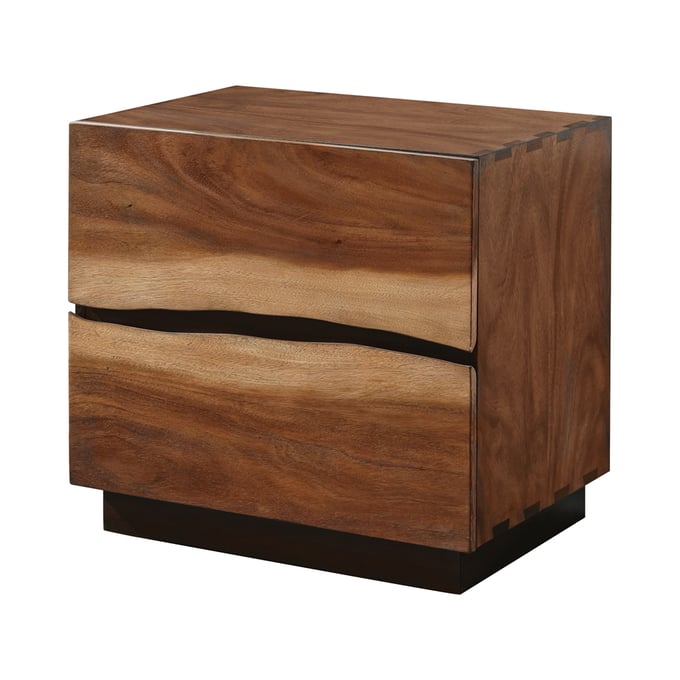 Coaster Furniture Winslow Smokey Walnut Coffee Bean Nightstand CST-223252