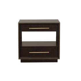 Coaster Furniture Durango Smoked Peppercorn 2 Drawers Nightstand