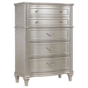 Coaster Furniture Evangeline Silver Oak 6 Drawers Chest