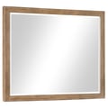 Taylor Rectangular Dresser Mirror Light Honey Brown