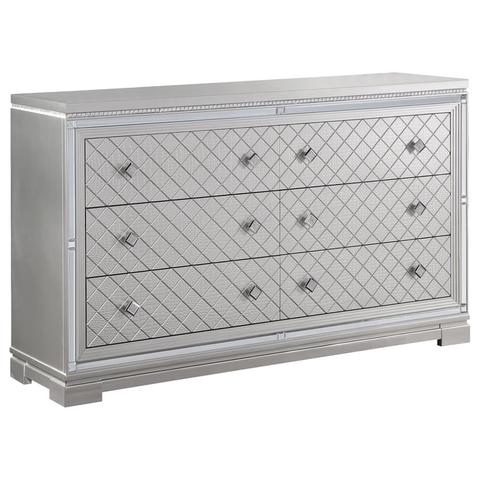 Coaster Furniture Eleanor Metallic Mercury Dresser CST-223463