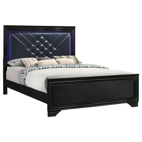 Coaster Furniture Penelope Midnight Star Black King Bed