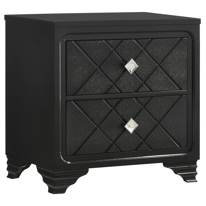 Coaster Furniture Penelope Midnight Star Black Nightstand CST-223572