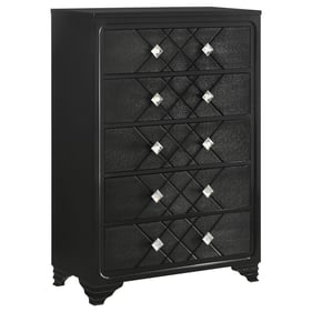 Coaster Furniture Penelope Midnight Star Black Chest