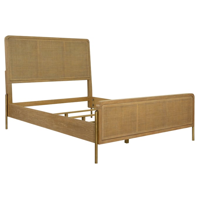 Coaster Furniture Arini Natural Cane King Panel Bed CST-224300KE