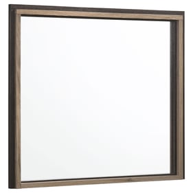 Coaster Furniture Baker Brown Light Taupe Rectangular Mirror