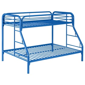 Coaster Furniture Morgan Blue Metal Twin Over Full Bunk Bed