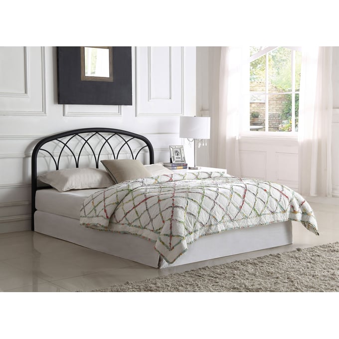 Coaster Furniture Mabel Black Full Queen Arched Headboard with Frame CST-300184QF-9601QK