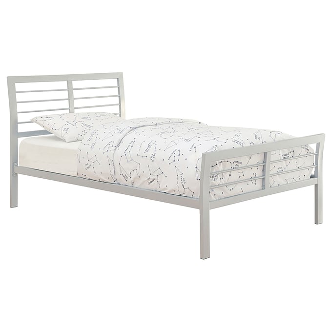 Coaster Furniture Cooper Silver Metal Queen Bed CST-300201Q