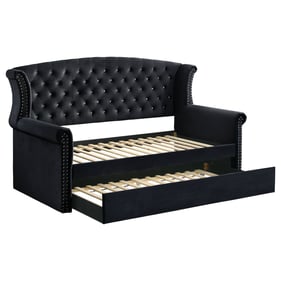 Coaster Furniture Scarlett Black Twin Trundle Daybed