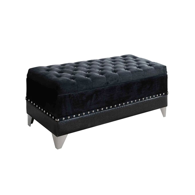 Coaster Furniture Barzini Black Trunk CST-300644