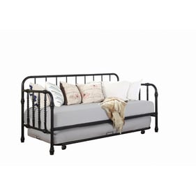 Coaster Furniture Marina Black Metal Twin Trundle Daybed