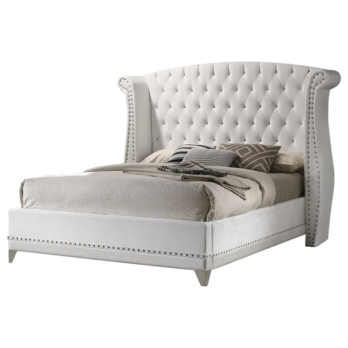 Coaster Furniture Barzini White Queen Bed CST-300843Q