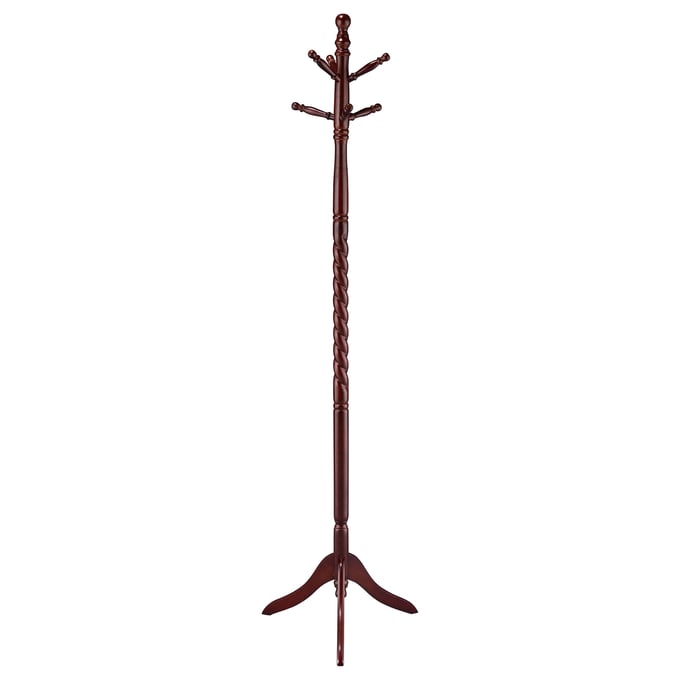 Coaster Furniture Riona Merlot 2 Tier Coat Rack CST-3058