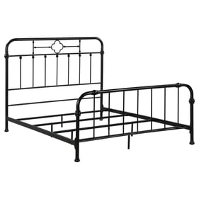 Coaster Furniture Packlan Matte Black King Bed