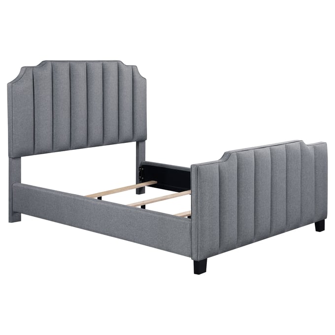 Coaster Furniture Fiona Light Grey King Bed CST-306029KE