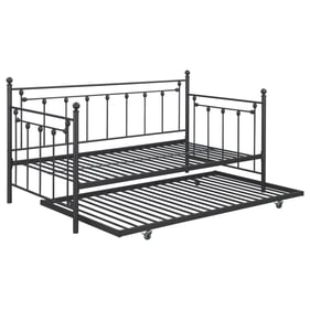 Coaster Furniture Nocus Gunmetal Trundle Daybed