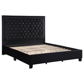 Coaster Furniture Hailey Black Tufted King Platform Bed