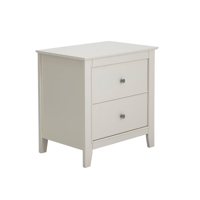 Coaster Furniture Selena Buttermilk 2 Drawers Nightstand CST-400232