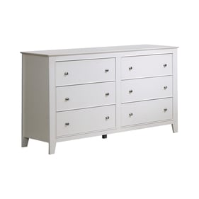 Coaster Furniture Selena Buttermilk 6 Drawers Dresser