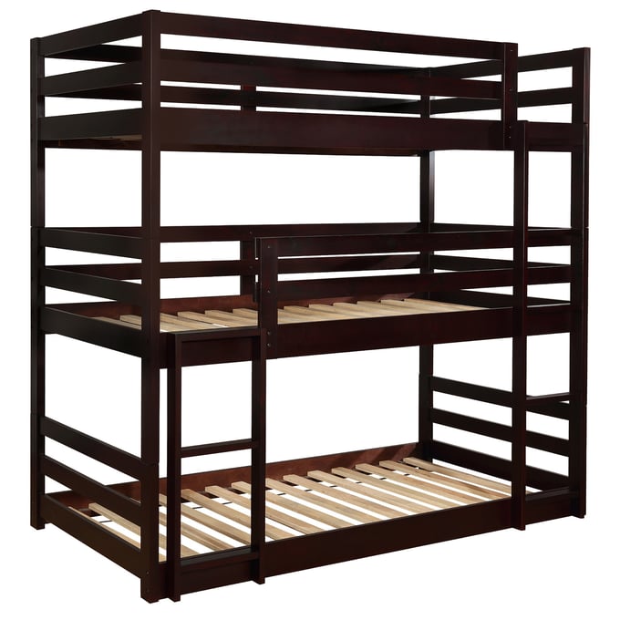 Coaster Furniture Sandler Cappuccino Twin Bunk Bed CST-400302