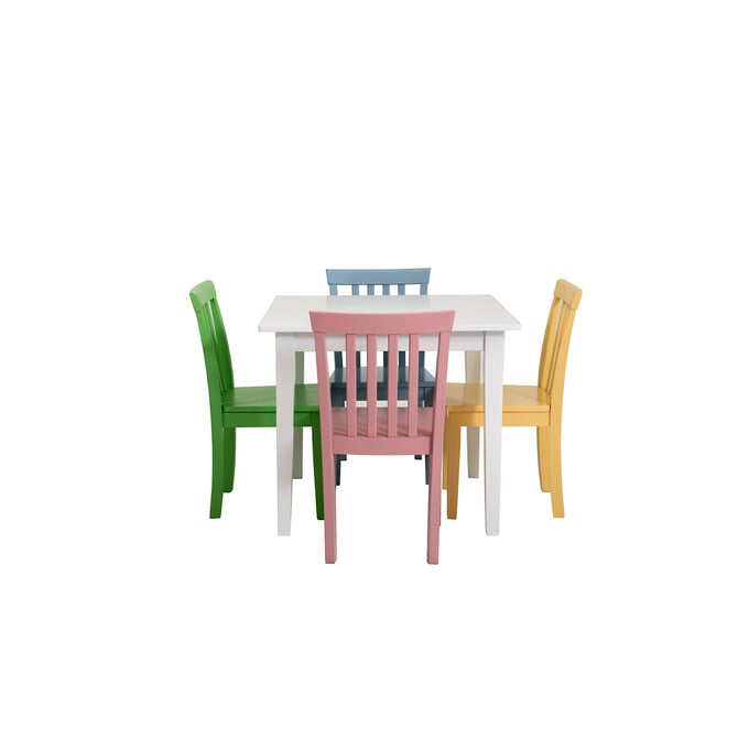 Coaster Furniture Roya Wood 5pc Kids Dining Set CST-460235