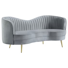 Coaster Furniture Sophia Grey Loveseat